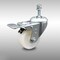 Service Caster 3 Inch SS Nylon Wheel Swivel 3/8 Inch Threaded Stem Caster with Total Lock Brake SCC-SSTSTTL20S314-NYS-381615 - alternate 1
